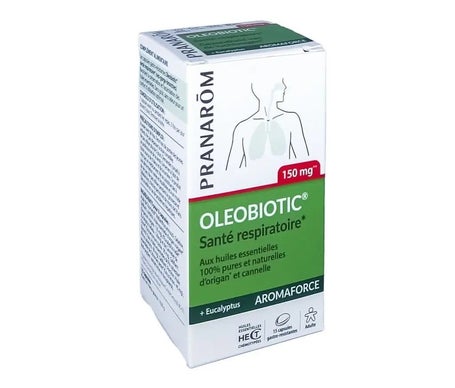 Pranarôm Aromaforce Oleobiotic Salud Respiratoria 15caps