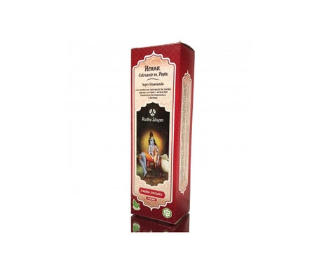 Radhe Shyam Henna Caoba Oscuro Pasta 200ml