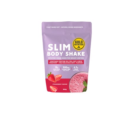 Gold Nutrition Slim Body Shake Strawberry 300g