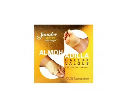 Sanator Almohadilla Hallux Valgus Silicone 36/38