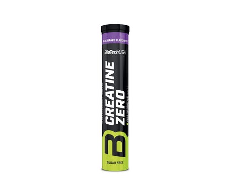 Biotech USA Créatine Zero Effervescent Blue Grape 18comp