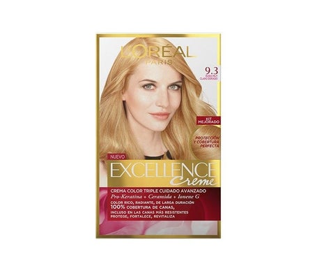 'L''Oreal Set Excellence Creme Hair Color 93-Light Golden Light Blonde'