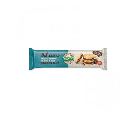 Biocop Galleta Deliciosas Rellena Choco Negro 150g
