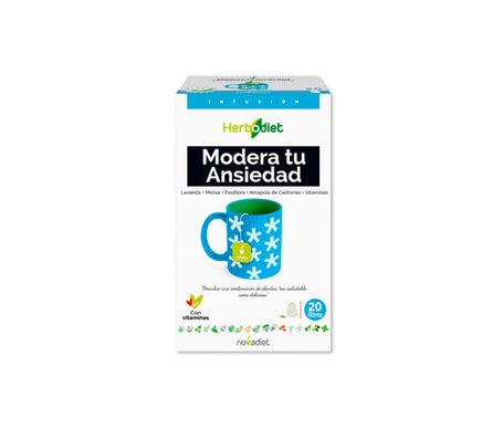 Herbodiet Modera tu Ansiedad 20uds
