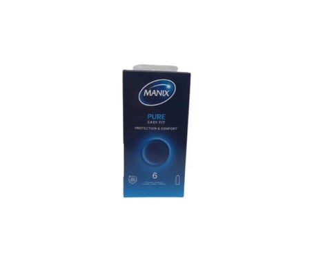 Manix Pure Easy Fit Preservativo Sensación Natural 6uds