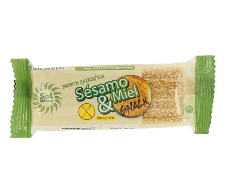 Sol Natural Barra Sésame & Miel 50g de SOLNATURAL | Natural Doctor