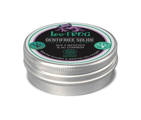 'Pasta de dientes ecológica Lov''Frog 2 menta y carbón vegetal 50g'