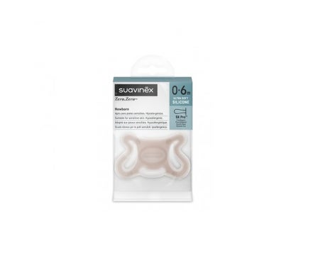 Suavinex Sx Pro Zero-Zero Chupete Silicona 0-6M Almond 1ud