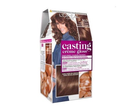 L'Oreal Set Casting Creme Gloss 503-Golden Chocolate