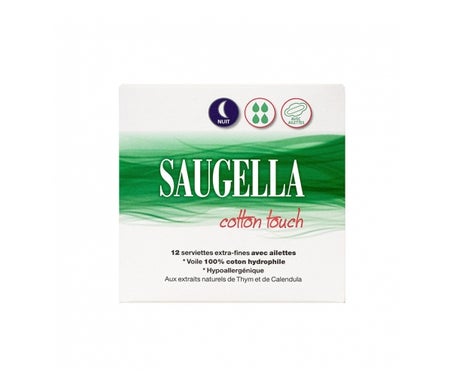Saugella Toallas de Algodón Touch 12uds