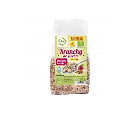Solnatural Muesli Krunchy Avena sin Gluten BIO 360g