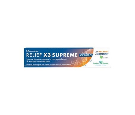 Biosterine Relief X3 Supreme Crema Calmante 75ml
