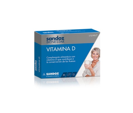 Sandoz Bienestar Vitamin D 30caps Promofarma