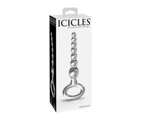 Pipedream Icicles Glass Butt Plug - Dildos