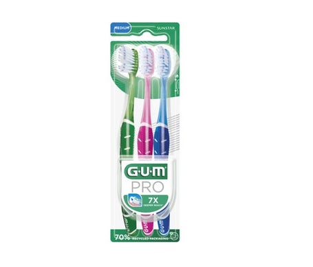 Gum Technique Pro 528 Cepillo Dental Medio 3uds
