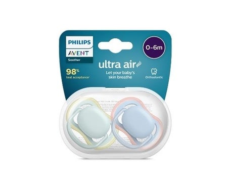 Philips Avent 0-6m Ultra Air Pink Anatomico 2uds