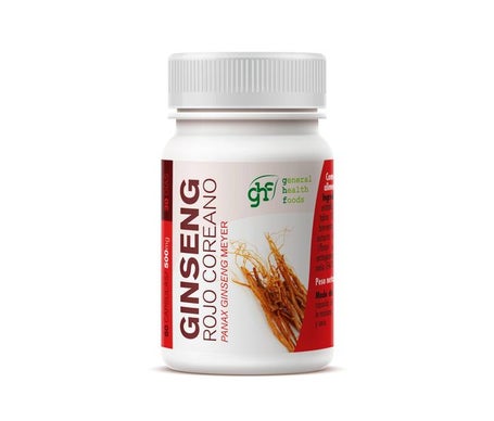 GHF Ginseng Rojo Coreano 500mg 60cáps