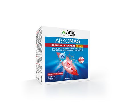 Arkopharma Arkomag Magnesio y Potasio 24 sobres