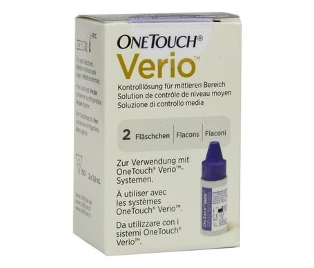 LifeScan OneTouch Verio Control Solución 2x3,8ml