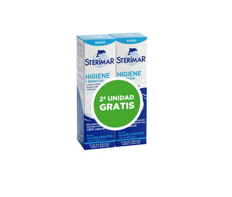 Spray nasal Sterimar Hygiène et Bien-être 2 x 100 ml
