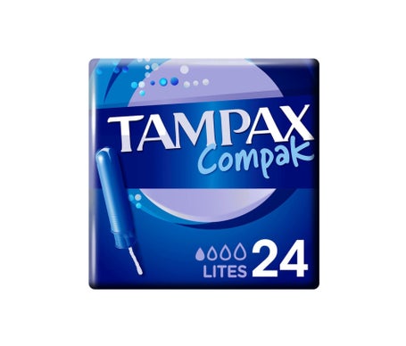 Tampax Tampones Compak Lites 24uds