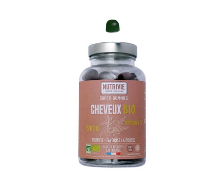 Nutrivie Super-Gummies Cheveux BIO 60uds | Natural Doctor