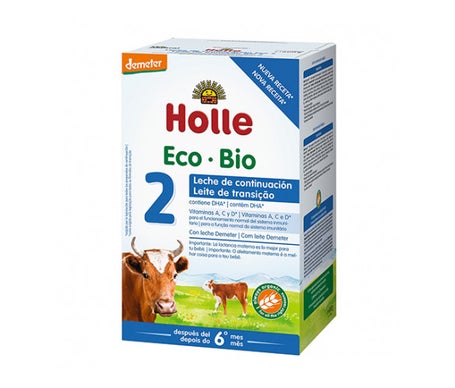 Holle Leche Infantil 2 Continuación Eco 6M 600g