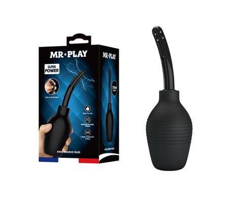 Mr. Play Ducha Anal Blkc Super Power Negro 1ud