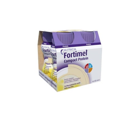 Fortimel Compact Protein Baunilha 4x125ml