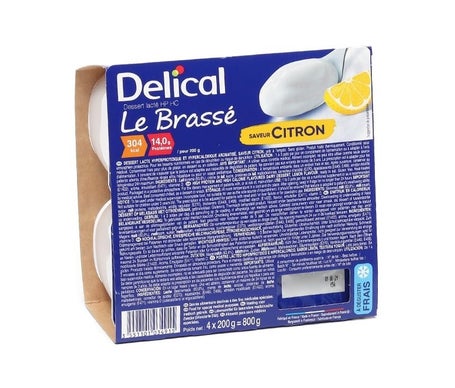 Delical Crema Dessert Limon Sin Lactosa 4x200g