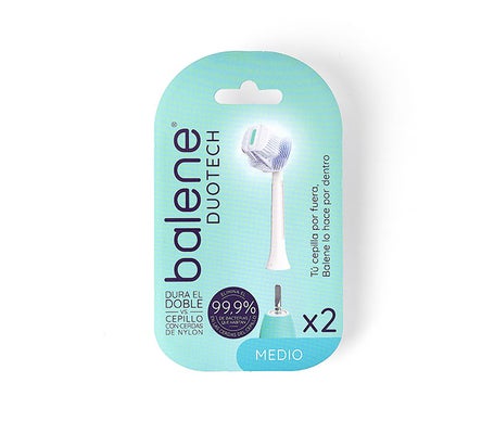 Balene Oral Care Recambio Cabezal Medio 2uds