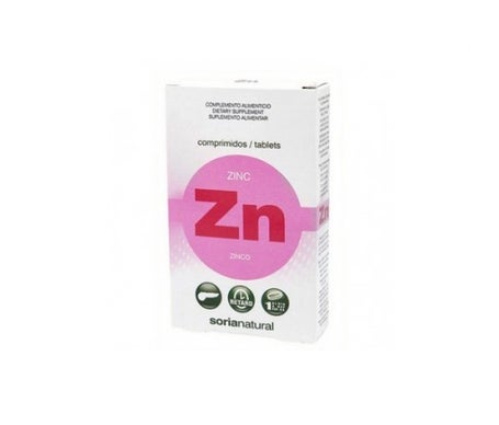 Soria Natural Zinc Comprimidos Retard 48comp