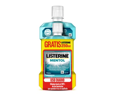 Listerine Enjuague Bucal Mentol 500+250ml