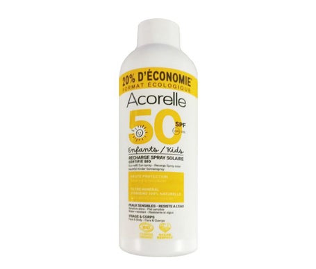 Acorelle Recarga Spray Solar Niños Spf50 150ml