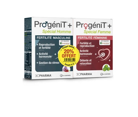 3C Pharma Duo Progenit+ Hombre Mujer 120comp