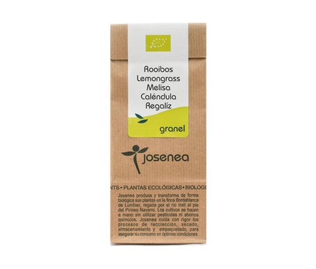 Josenea Rooibos Lemongrass Melisa Caléndula Regaliz BIO a Granel 50g