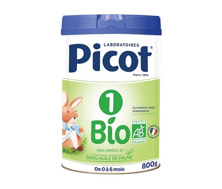 Leche infantil orgánica Picot 1 Edad 800g