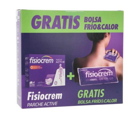 Fisiocrem Pack Parche Active 4uds + Bolsa Frío y Calor 1ud