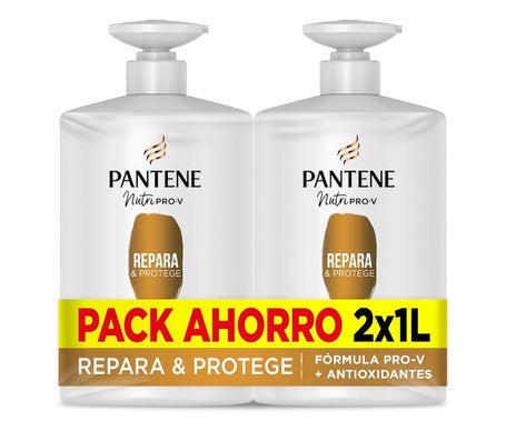 Pantene Nutri Pro-V Repara & Protege Champú Set 2x1000 ml
