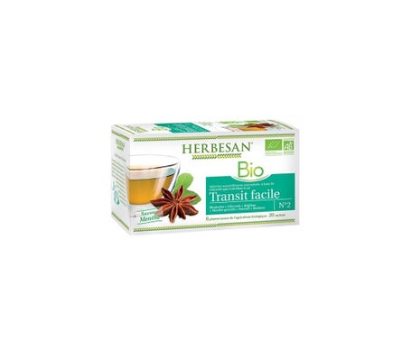 Herbesan Infusión Bio Tránsito Fácil 20 Sobres | Natural Doctor