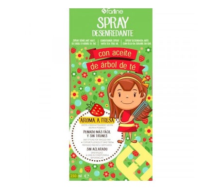 Farline Spray Aceite Arbol Chá 250ml Fresa + Champu Fresa 250ml