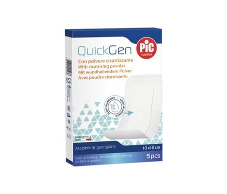 Pic Solution QuickGen Apósito Cicatrizante 10x12cm 5uds