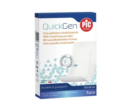 Pic Solution QuickGen Apósito Cicatrizante 10x12cm 5uds