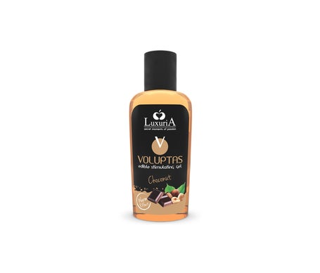 Luxuria Voluptas Gel Masaje Comestible Efecto Calor Choco 100ml