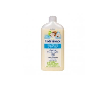 Natessance Champú Extra Suave Coco Bio 500ml