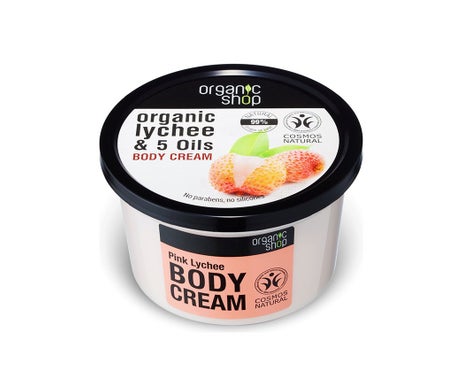 Organic Shop Crema Corporal Lichi Rosa 250ml