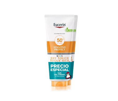Eucerin Sun Sensitive Protect Kids Gel Crema SPF50+ 2x200ml