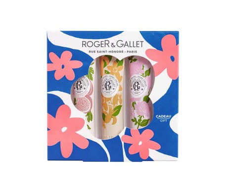 Roger&Gallet Trío de Cremas Manos y Uñas Relajante 3x30ml