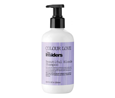 The Insiders Colour Love Beautiful Blonde Shampoo 250ml