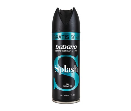 Babaria Deodorant Body Spray Splash Homens 200ml